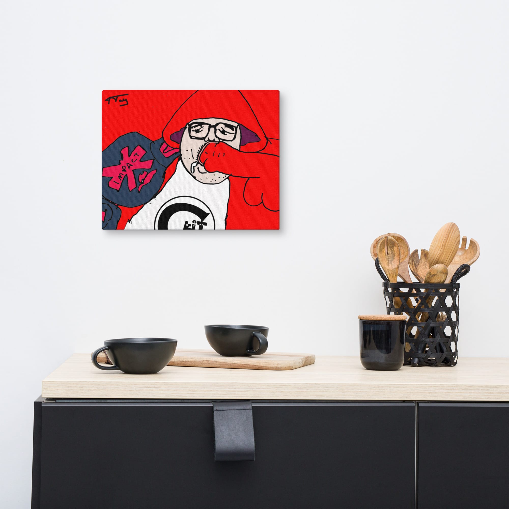 Geno Canvas Art 14''x11'' - Image 3