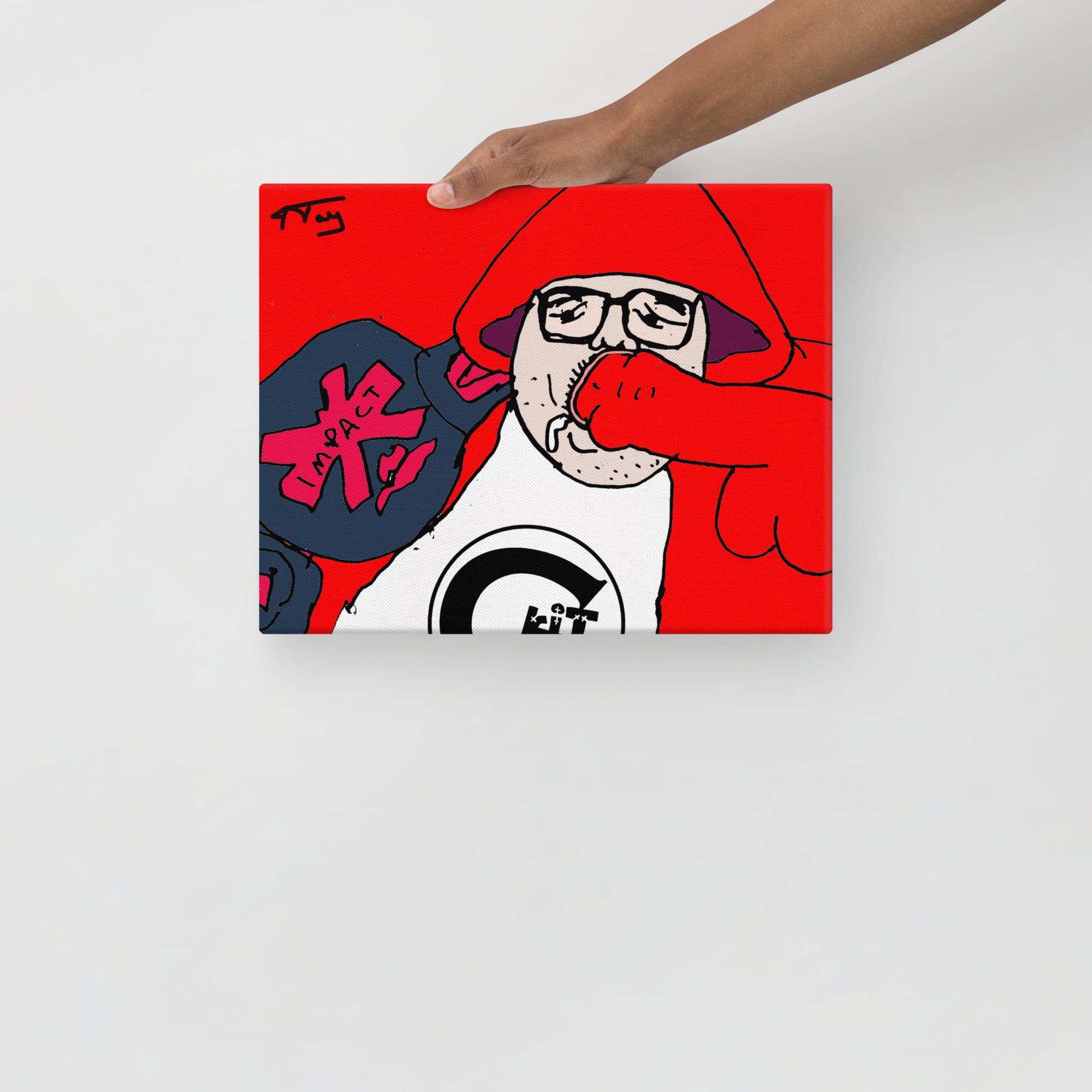 Geno Canvas Art 14''x11'' - Image 2