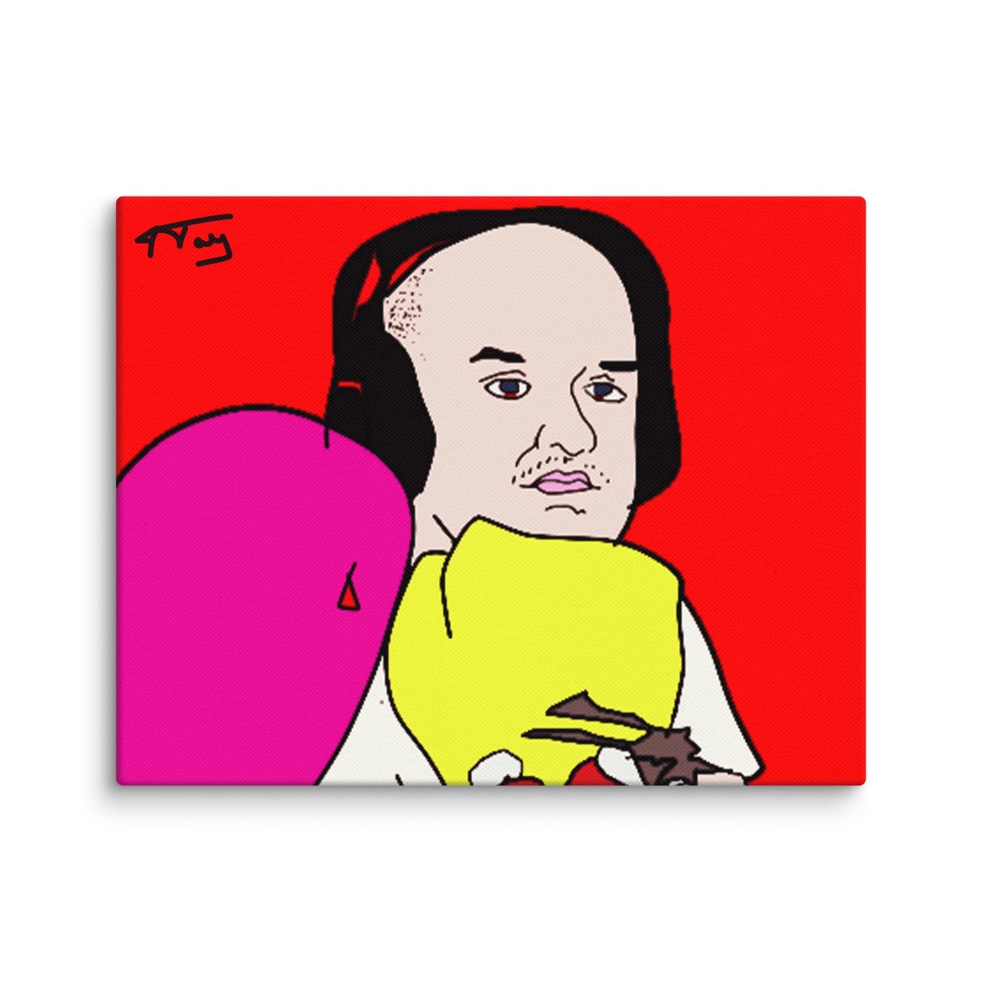 Kevin Canvas Art 14”x11”