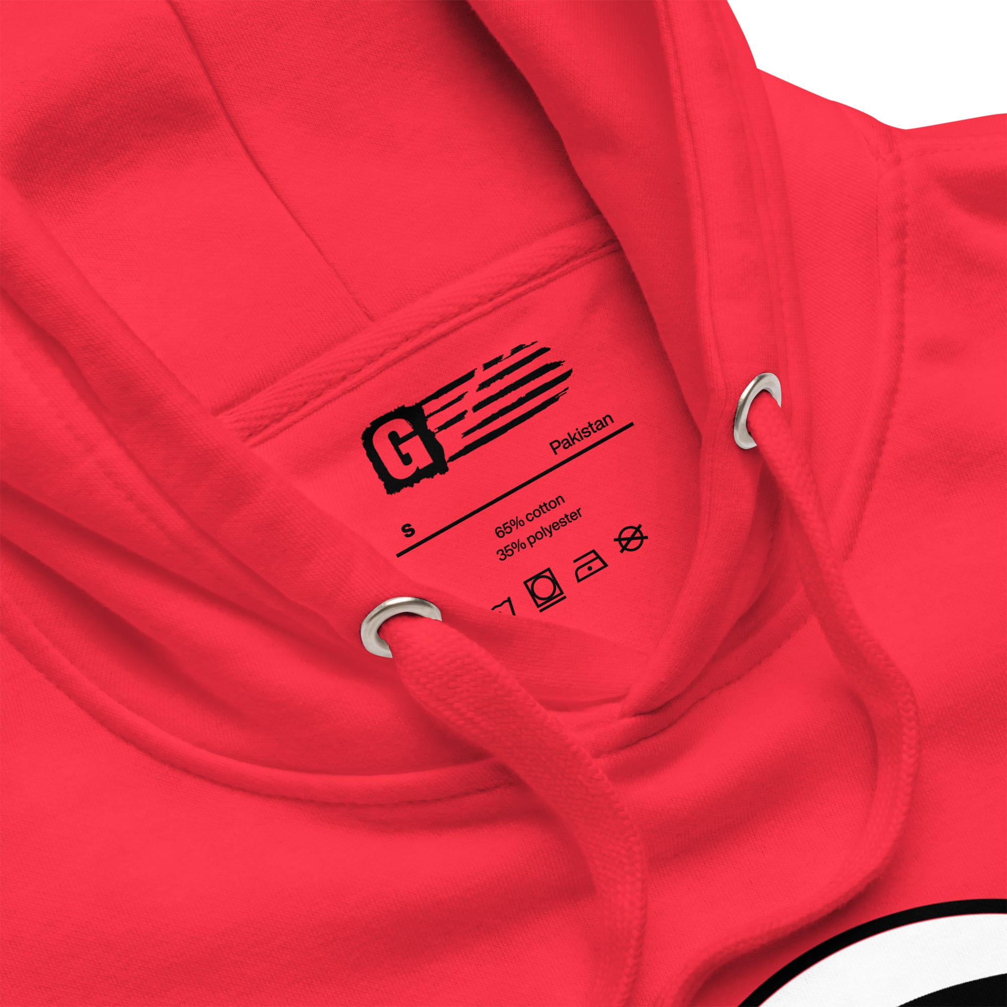 GRIT Red SuperSoft Hoodie - Image 3
