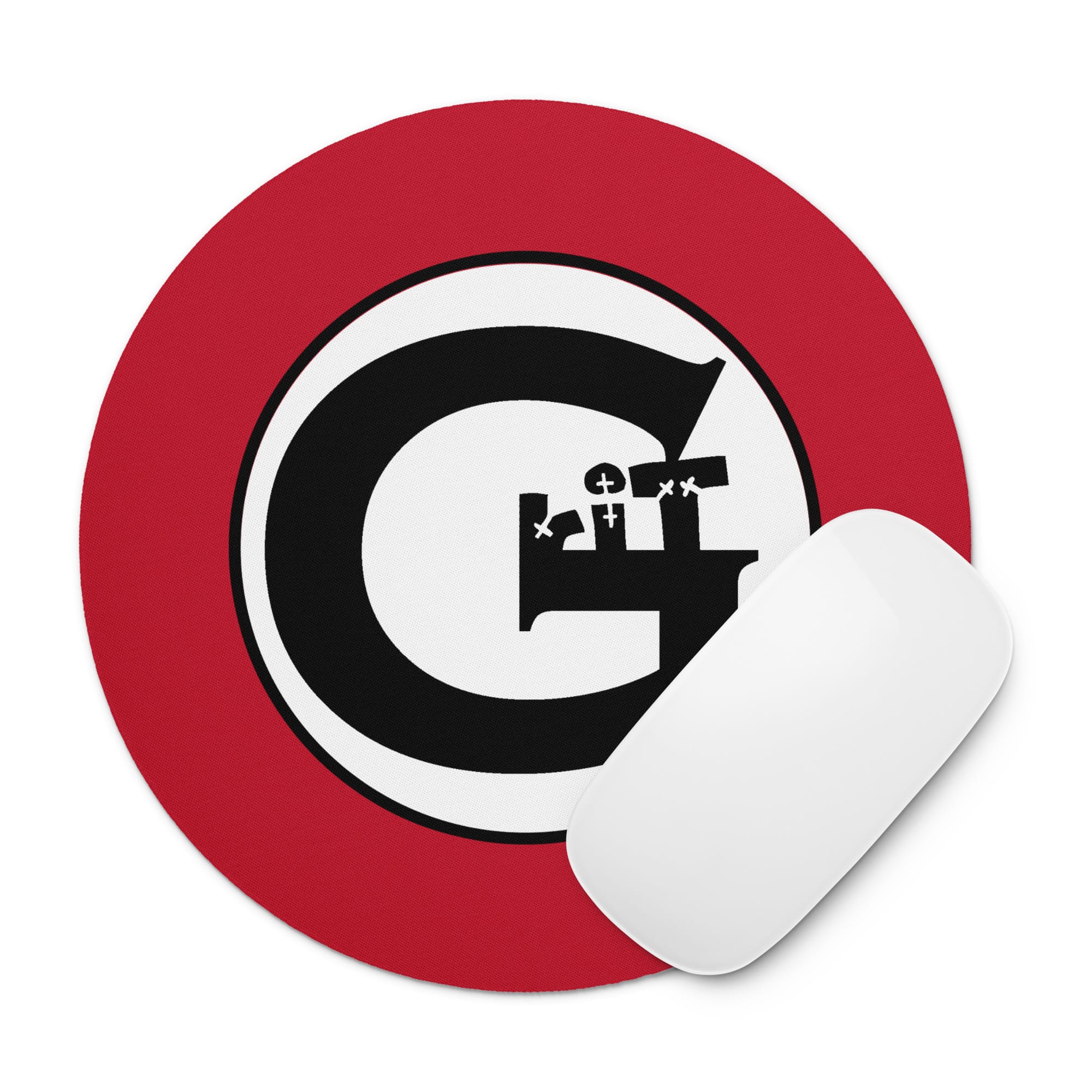 GRIT Red Mouse Pad