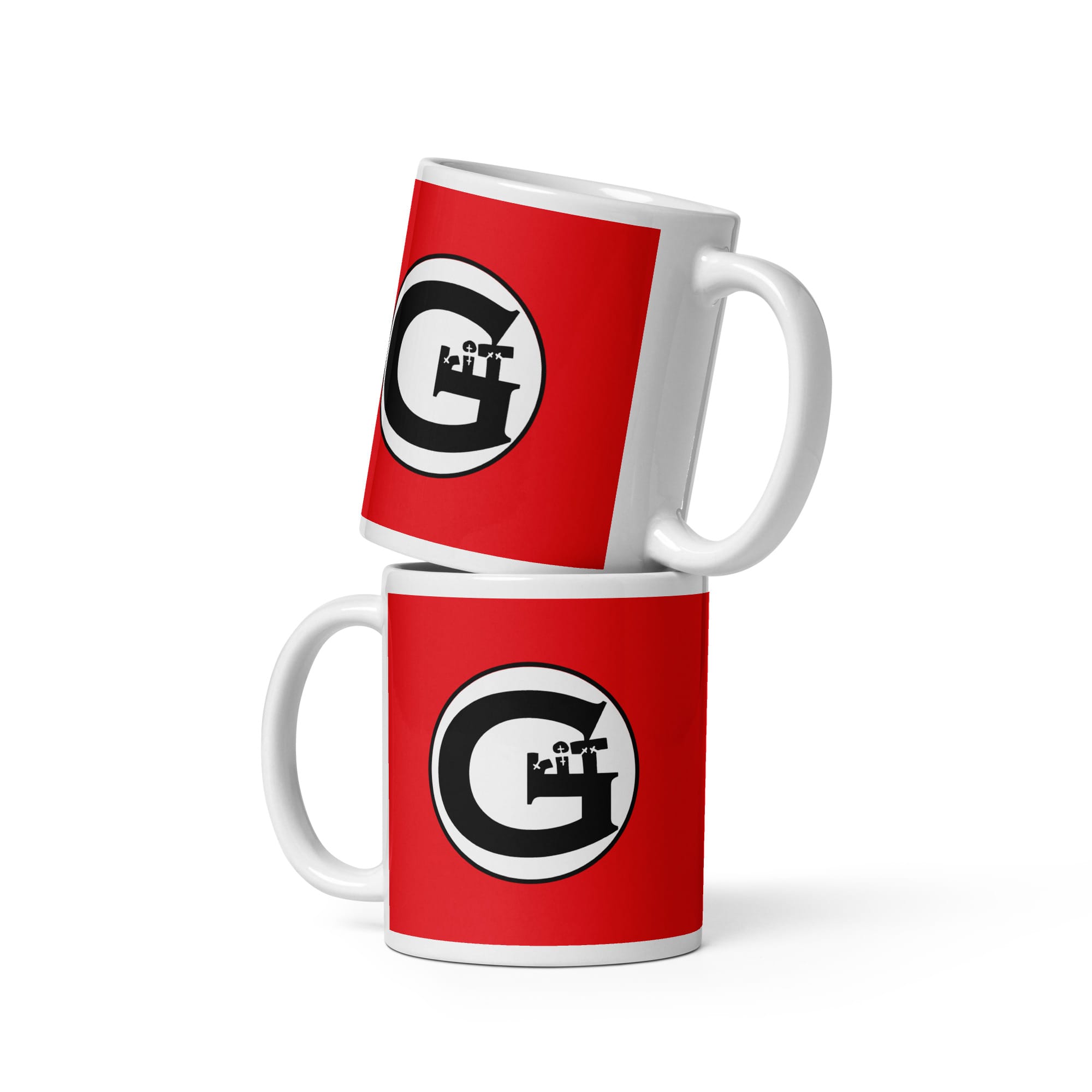 GRIT Red Glossy Mug 11oz