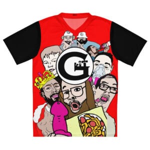 GRIT Red Soccer Jersey